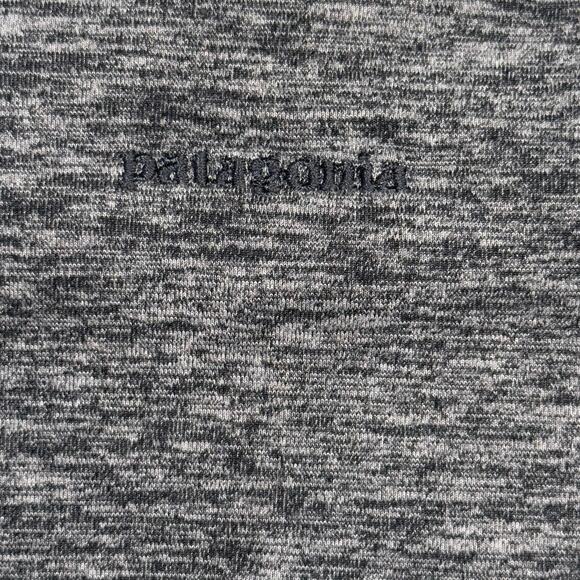 Patagonia Base Layer Centered Space Dye Gray Women's 7/8 Leggings Warm Medium - Picture 5 of 8